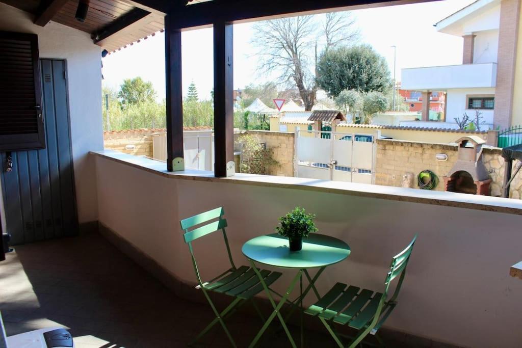 The Garden House Fco, Self Check In And Free Private Parking Lägenhet Fiumicino Exteriör bild